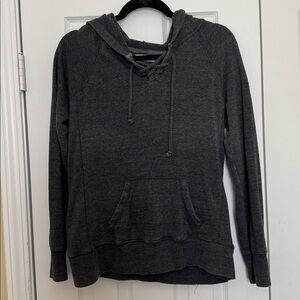 Dark Gray Hoodie with Front Pocket